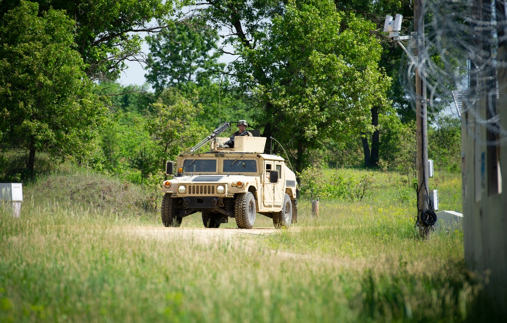 Convoy Operations During WAREX at Fort McCoy