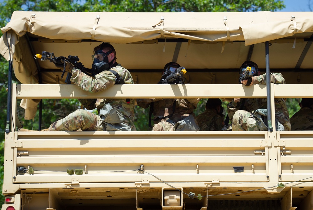 Convoy Operations During WAREX at Fort McCoy