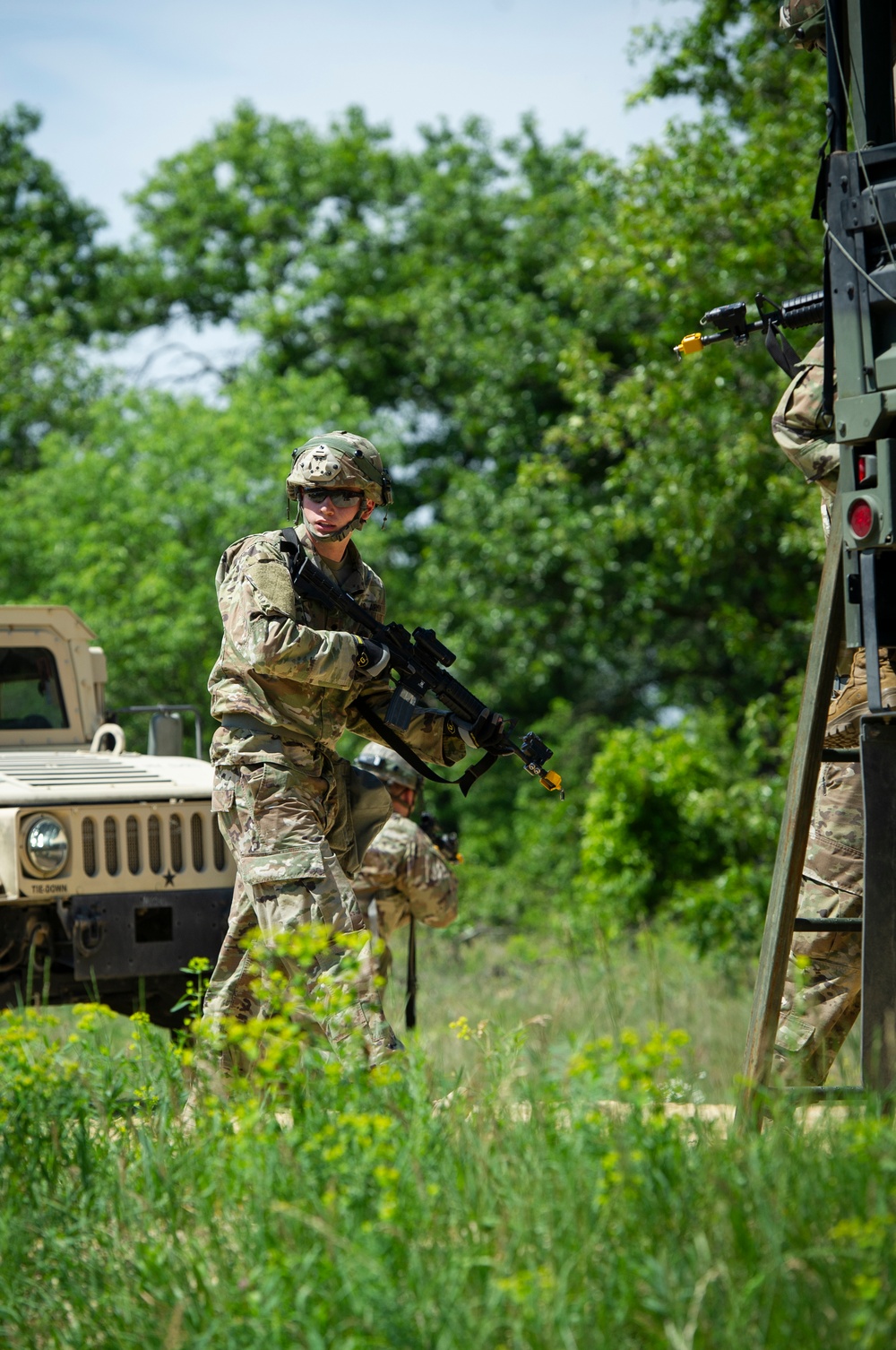 Convoy Operations During WAREX at Fort McCoy