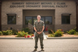 2021 Marine Corps Engineer Association Explosive Ordnance Disposal Technician of the Year