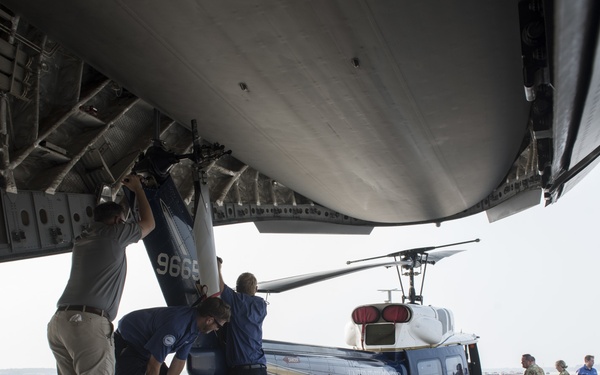 167th Conducts Helicopter Training with 1st Helicopter Squadron