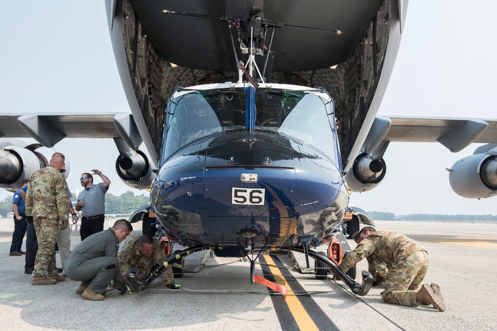 167th Conducts Helicopter Training with 1st Helicopter Squadron