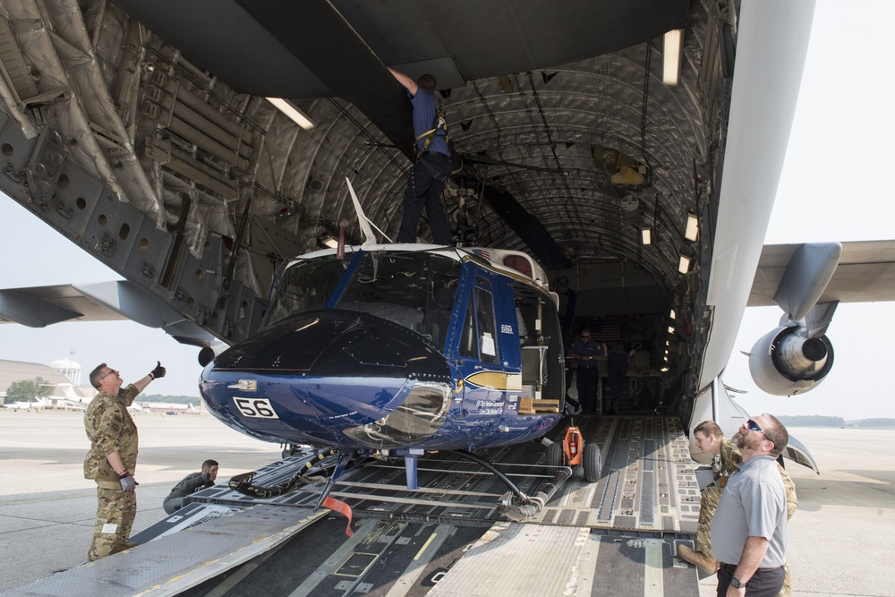 167th Conducts Helicopter Training with 1st Helicopter Squadron