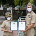 NMRTC San Diego Awards Sailors