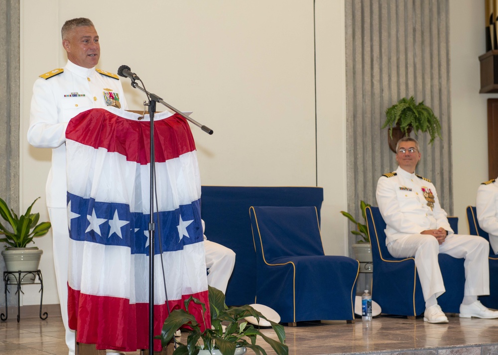 Trident Training Facility Kings Bay Holds Change of Command