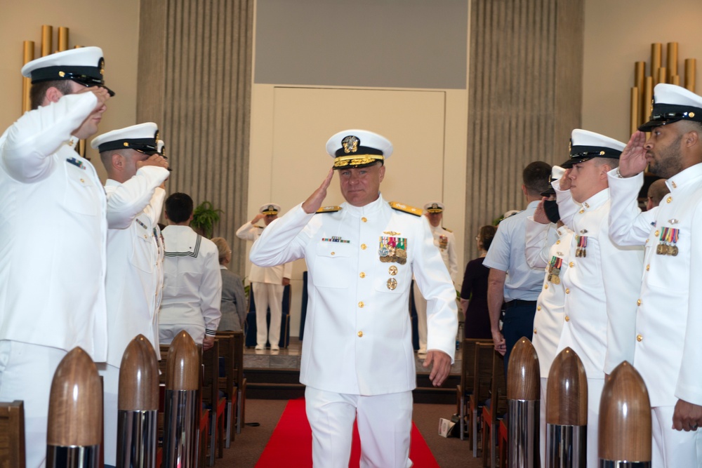 Trident Training Facility Kings Bay Holds Change of Command