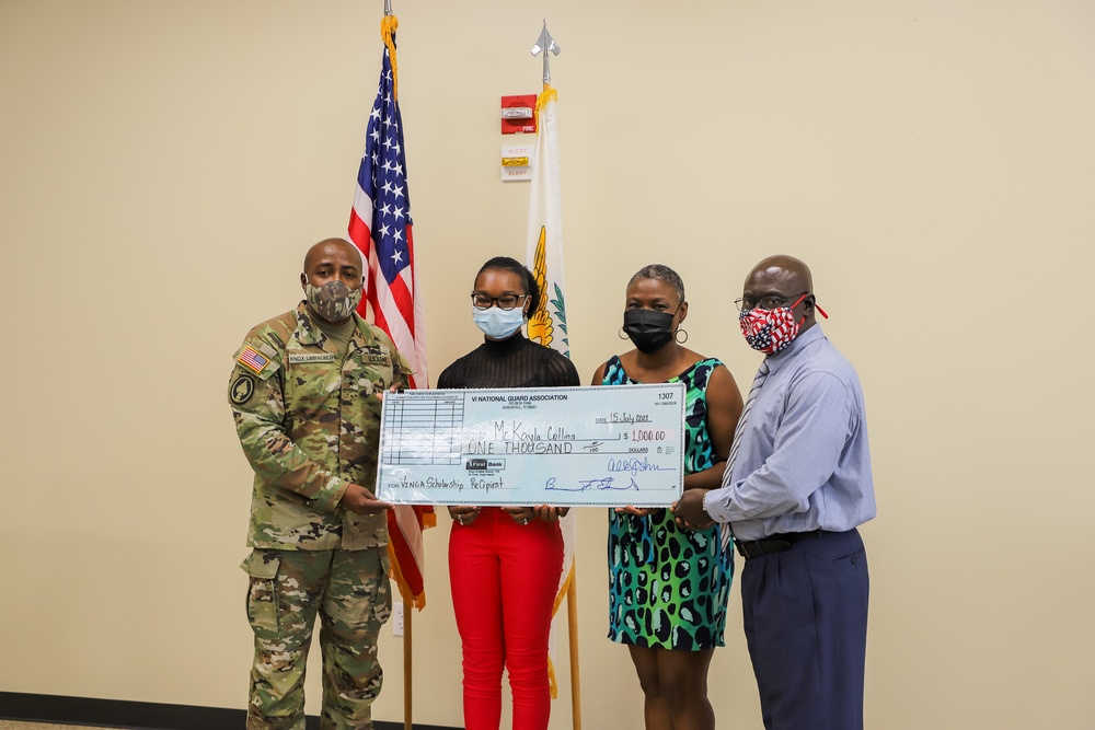 VI National Guard Association’s 2021 scholarship recipient
