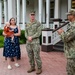 MA2 Tyrell Dugre reenlistment ceremony