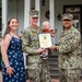 MA2 Tyrell Dugre reenlistment ceremony