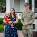 MA2 Tyrell Dugre reenlistment ceremony