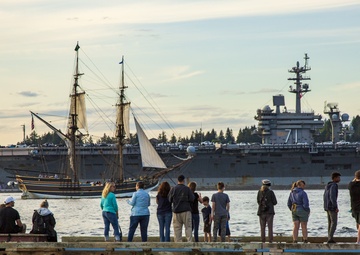 USS Theodore Roosevelt arrives at Naval Base Kitsap-Bremerton