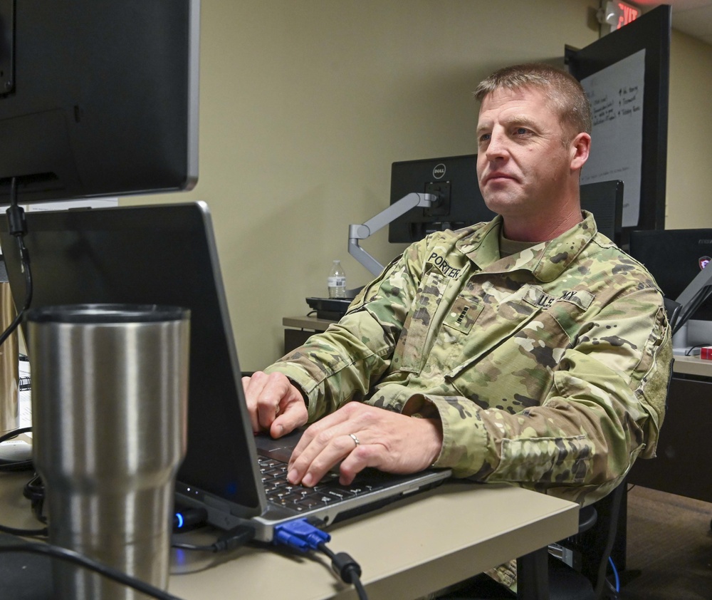 South Carolina National Guard Soldiers participate in Department of Defense cyber defense exercise