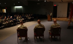1st AML conducts change of command ceremony