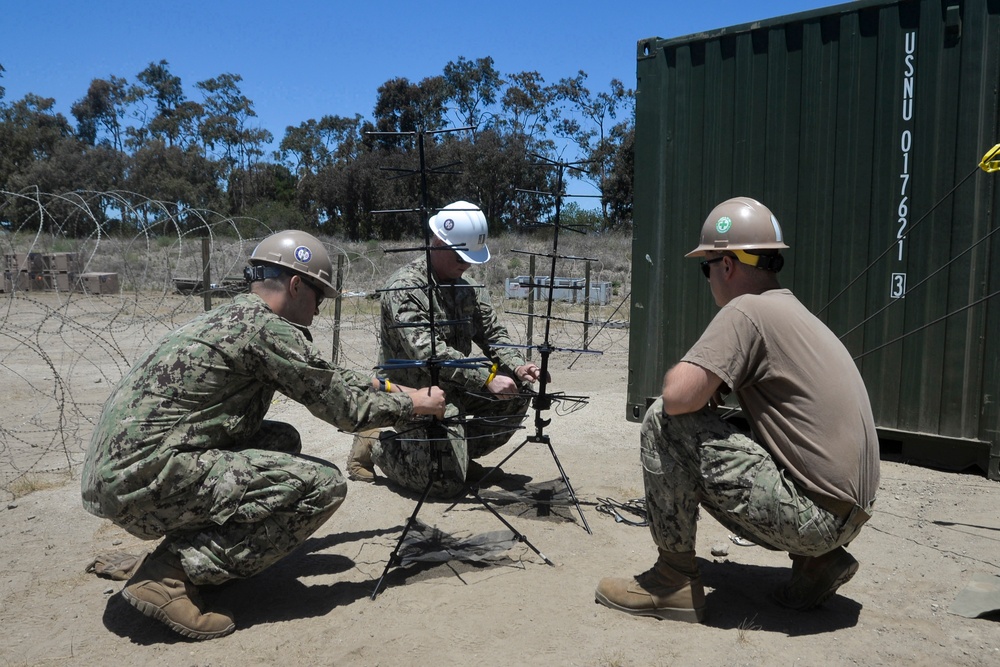 Naval Mobile Construction Battalion 18 Holds Command Post Exercise