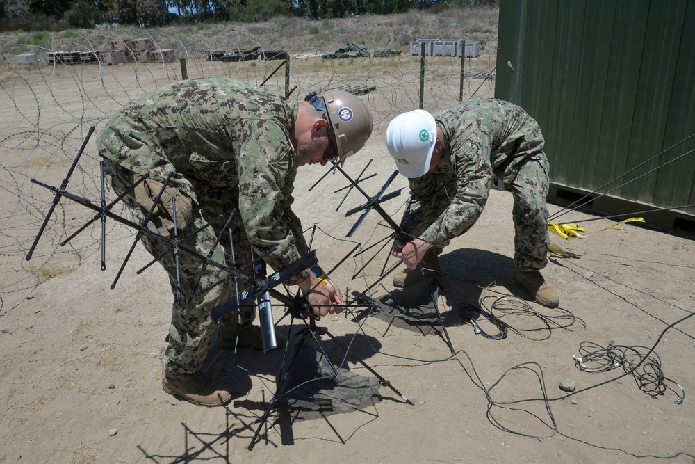 Naval Mobile Construction Battalion 18 Holds Command Post Exercise