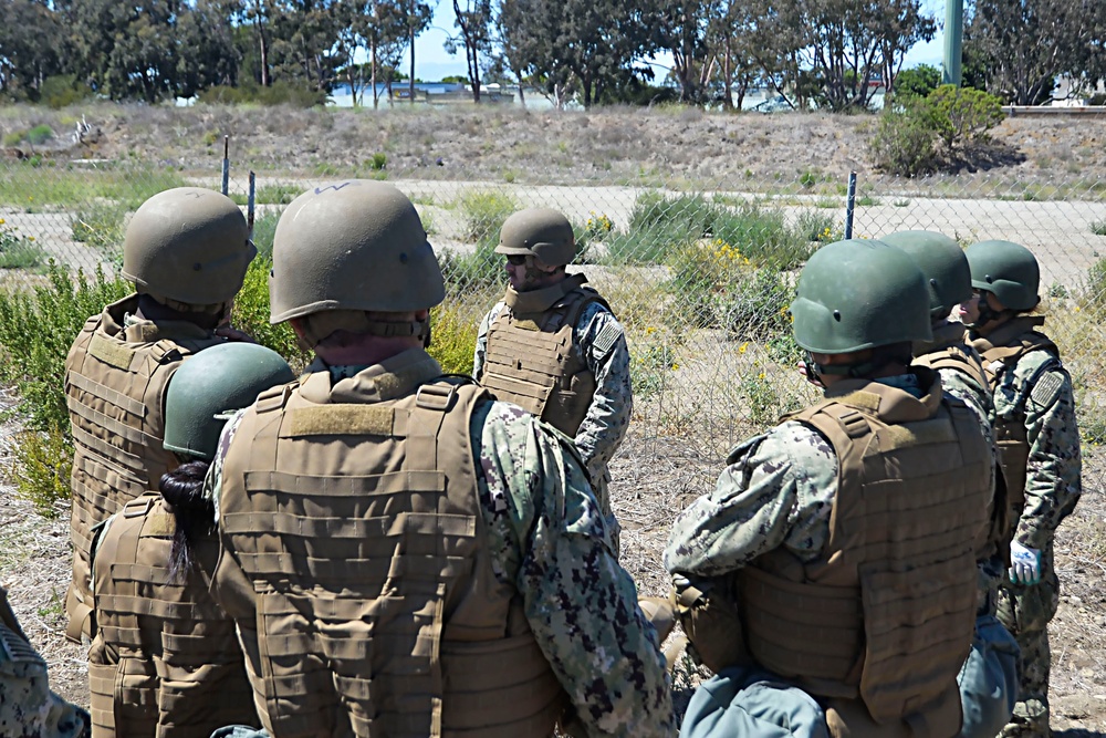 Naval Mobile Construction Battalion 18 Holds Command Post Exercise