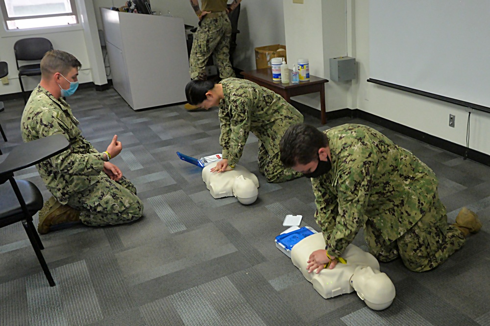 Naval Mobile Construction Battalion 18 Holds Command Post Exercise