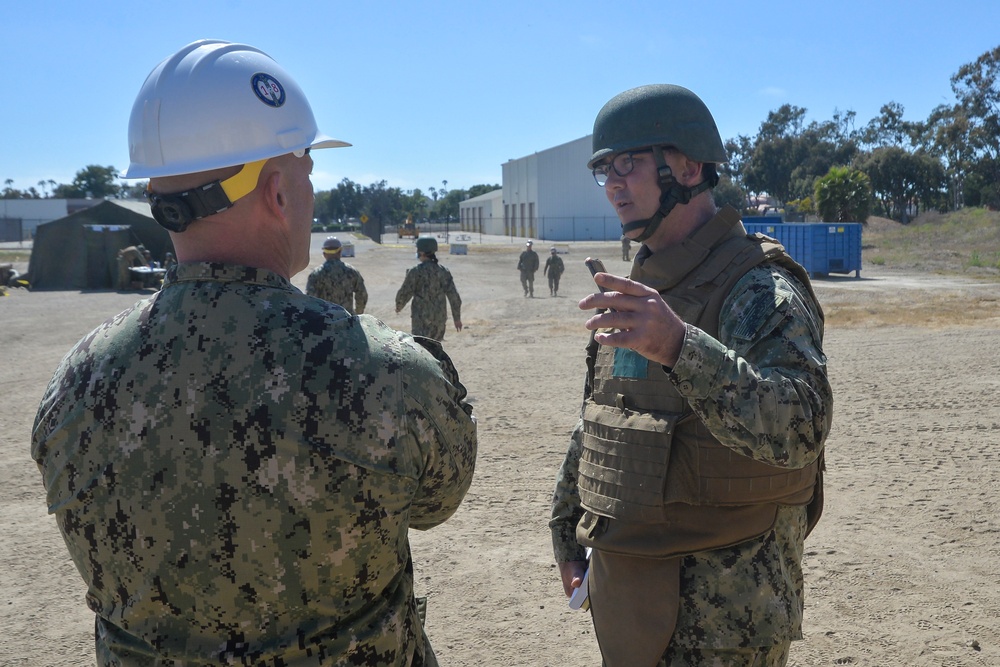 Naval Mobile Construction Battalion 18 Holds Command Post Exercise