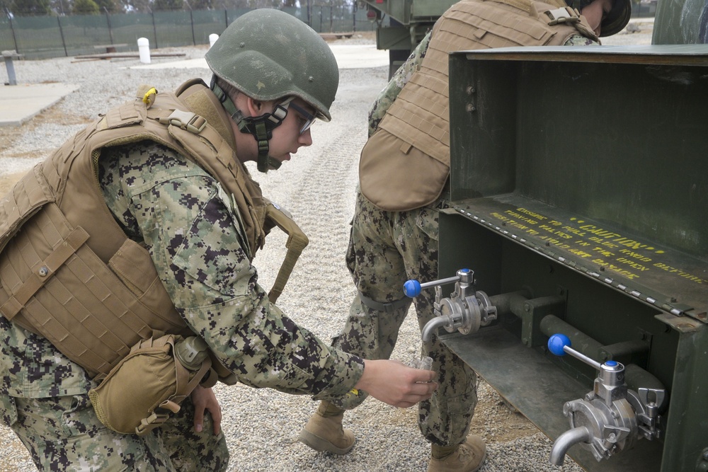 Naval Mobile Construction Battalion 18 Holds Command Post Exercise