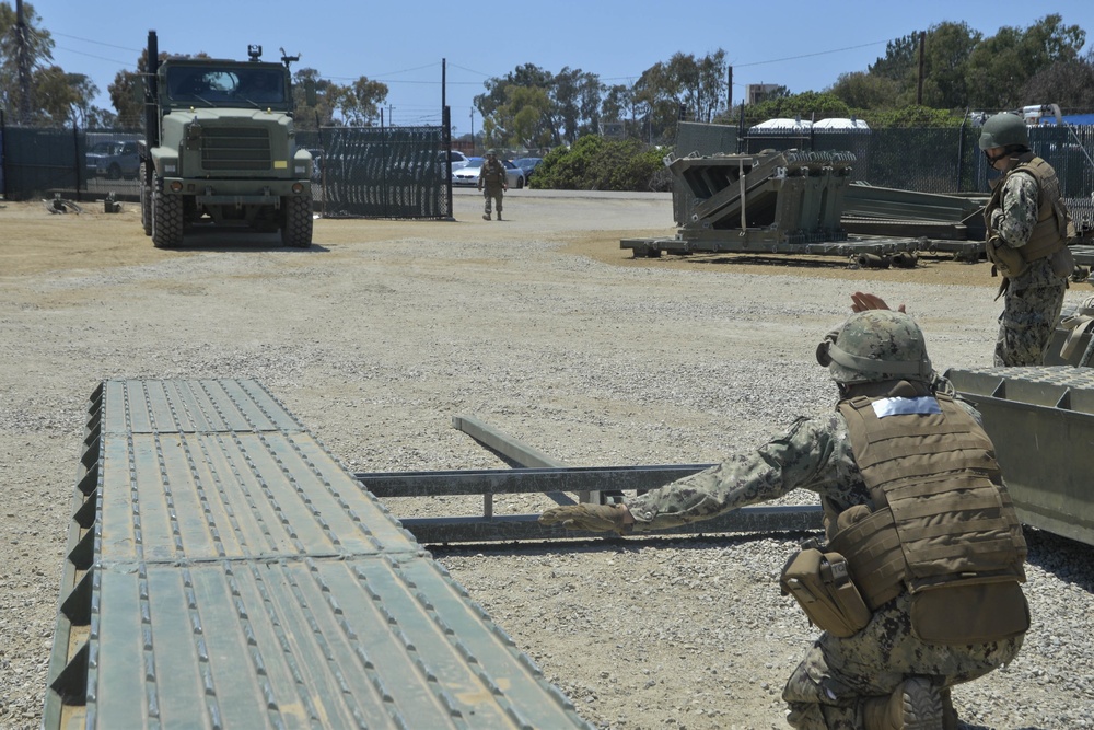 Naval Mobile Construction Battalion 18 Holds Command Post Exercise