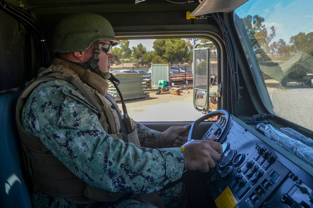 Naval Mobile Construction Battalion 18 Holds Command Post Exercise