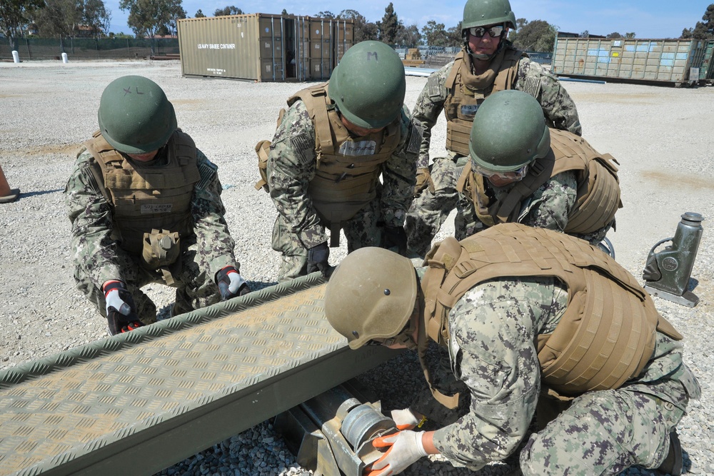 Naval Mobile Construction Battalion 18 Holds Command Post Exercise