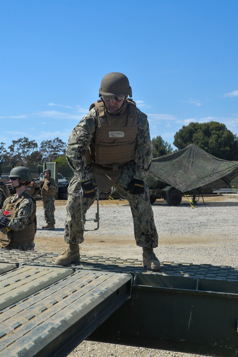 Naval Mobile Construction Battalion 18 Holds Command Post Exercise