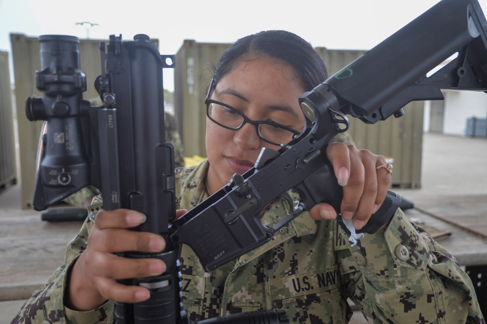 Naval Mobile Construction Battalion 18 Holds Command Post Exercise