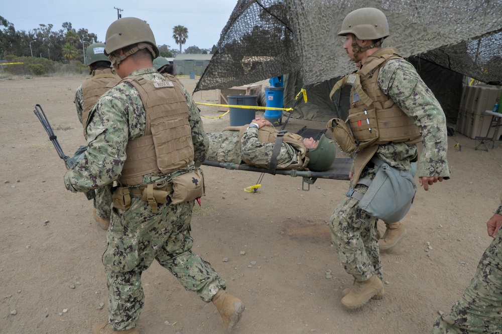 Naval Mobile Construction Battalion 18 Holds Command Post Exercise