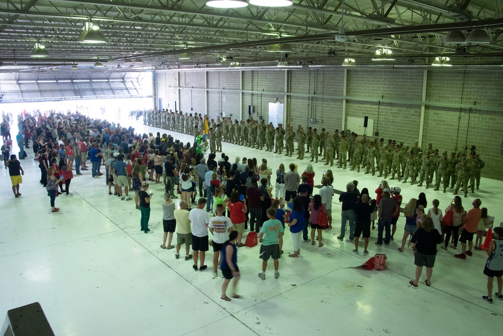 Iowa Guard Soldiers return from Kosovo deployment