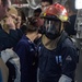 USS Kidd Conducts Firefighting Training