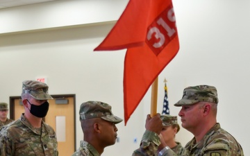319th Engineer Support Company Welcomes New Commander