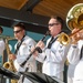 Navy Band Great Lakes Brass Band Perform at Broadway Square during Fargo Navy Week