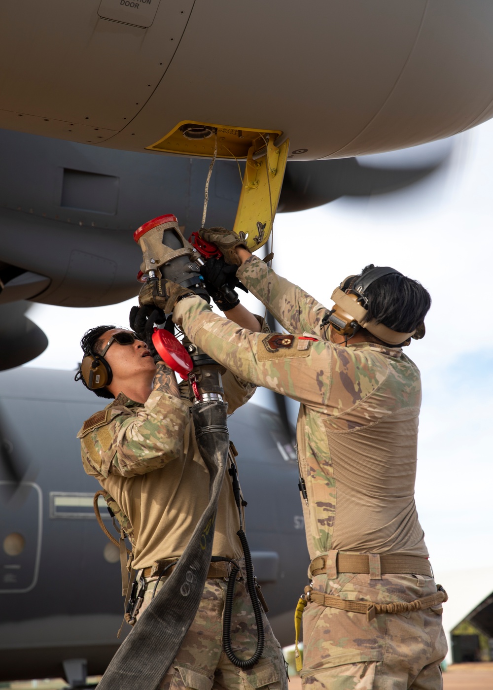 Talisman Sabre 21: U.S. Air Force personnel conduct FARP and DAGRE training