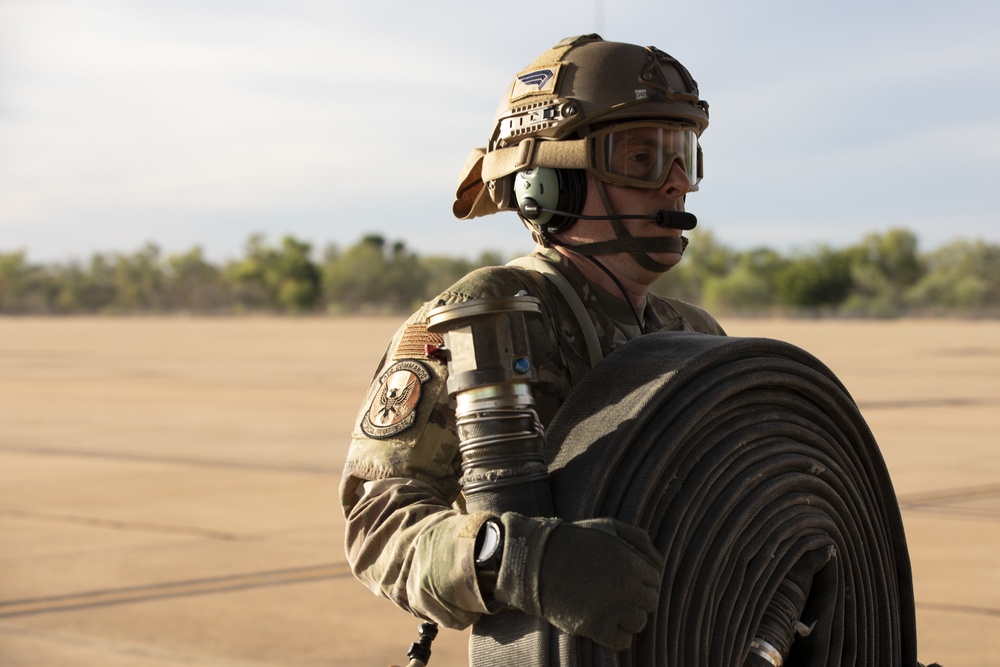 Talisman Sabre 21: U.S. Air Force personnel conduct FARP and DAGRE training