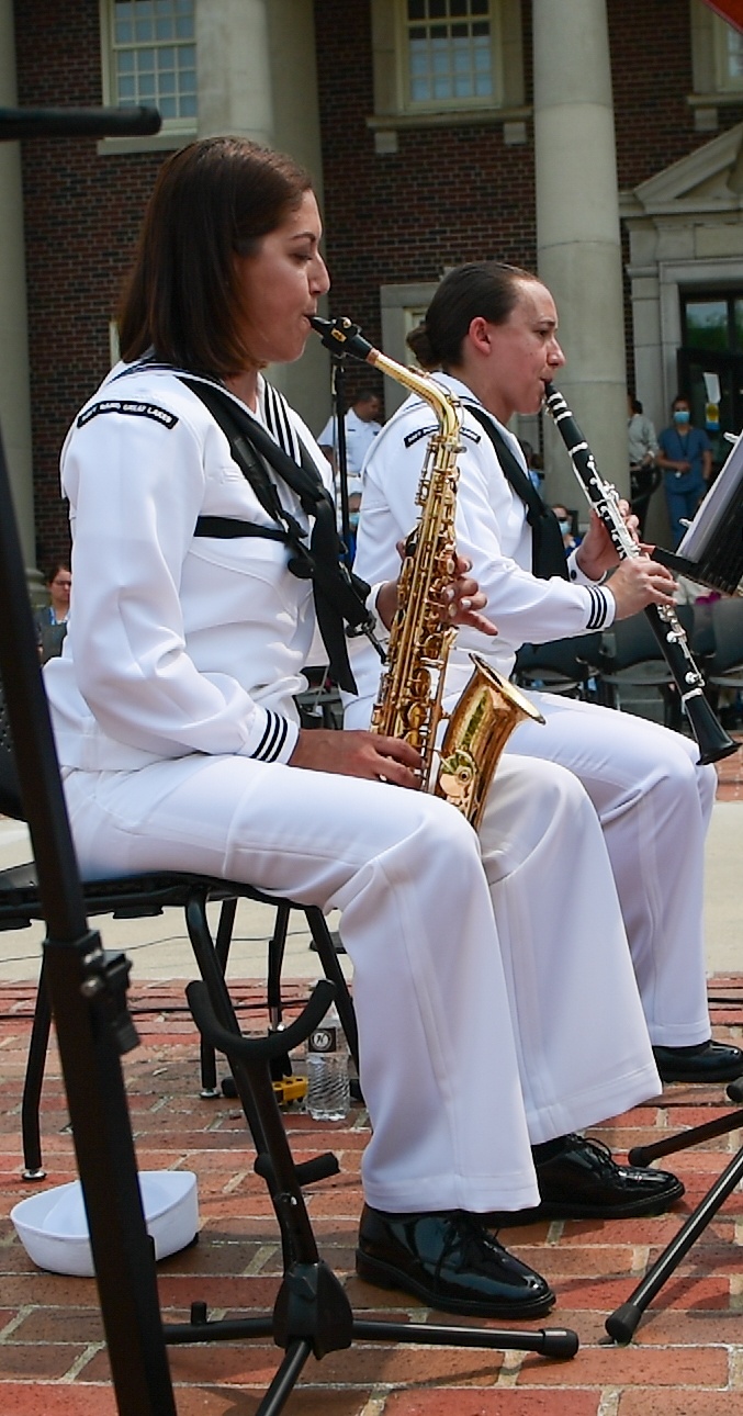 Navy Band Great Lakes Woodwind Quintet Perform at the Fargo VA Hospital during Fargo Navy Week