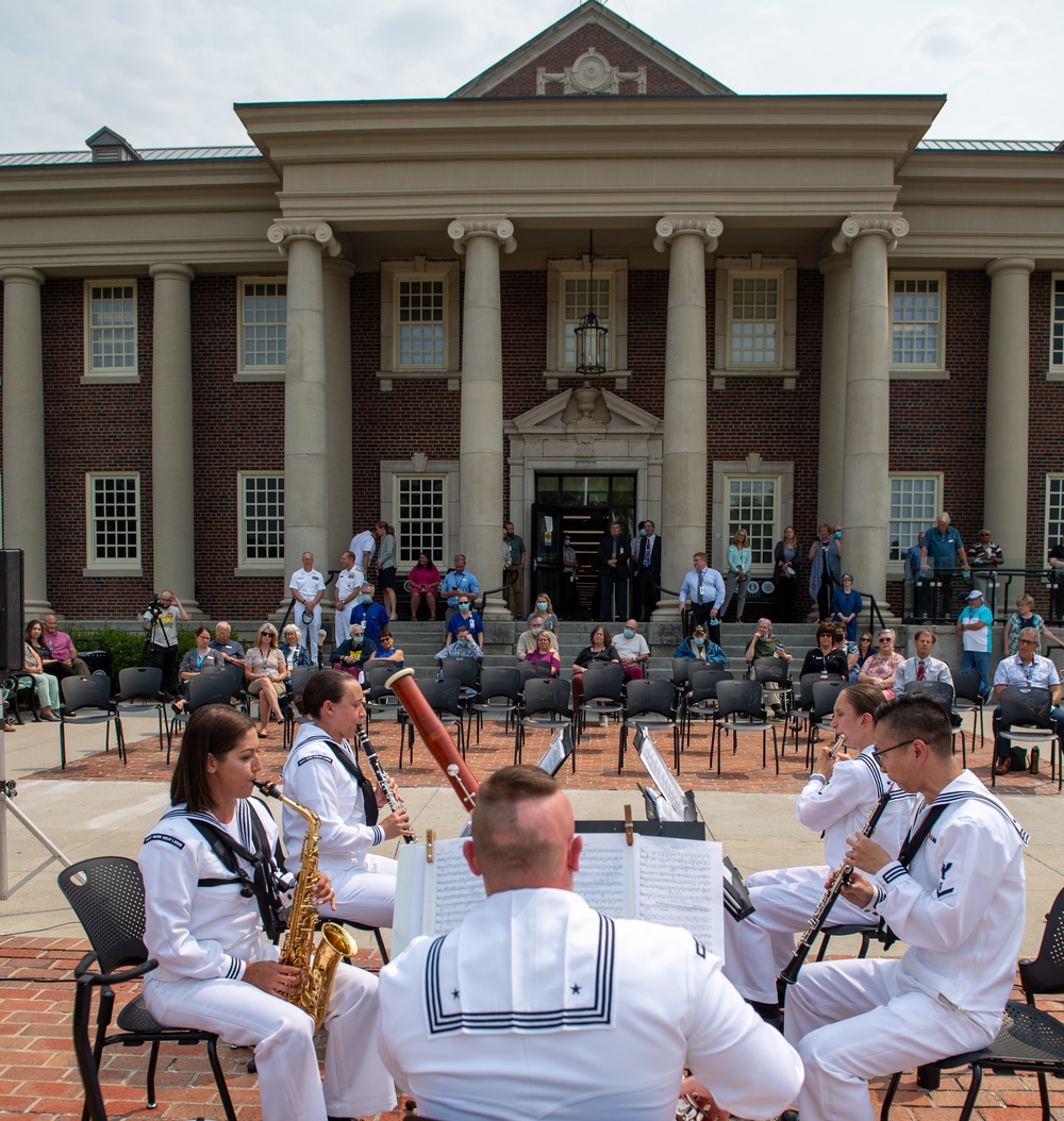 Navy Band Great Lakes Woodwind Quintet Performs at the Fargo VA Hospital during Fargo Navy Week