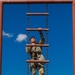 1st Lt. Joshua Moeller climbs an obstacle