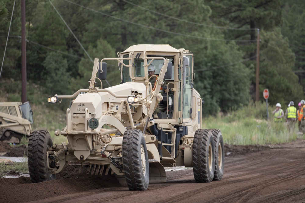 AZ Guard Supports Coconino County during Floods