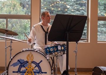 Navy Band Great Lakes Brass Band Performs at Red River Zoo during Fargo Navy Week