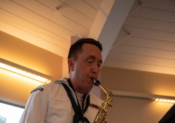 Navy Band Great Lakes Brass Band Performs at Red River Zoo during Fargo Navy Week