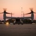 MV-22 Osprey night insert at Exercise Talisman Sabre 21