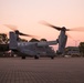 MV-22 Osprey night insert at Exercise Talisman Sabre 21