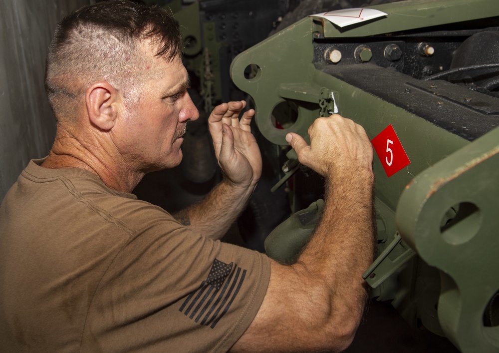 Naval Mobile Construction Battalion 5 completes battalion evaluation equipment program