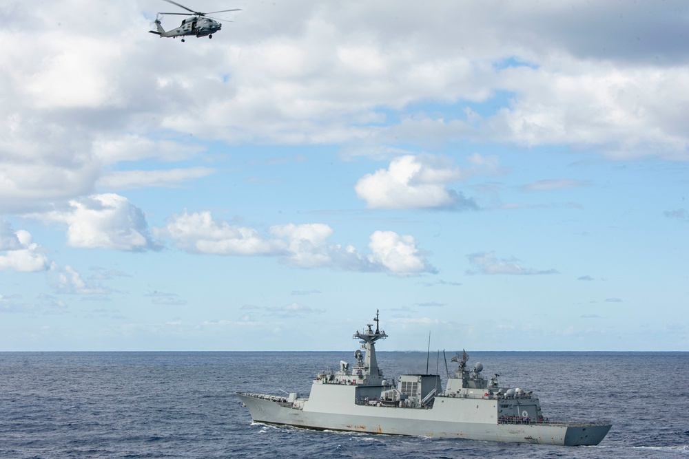 Talisman Sabre Formation aboard USS New Orleans 2021