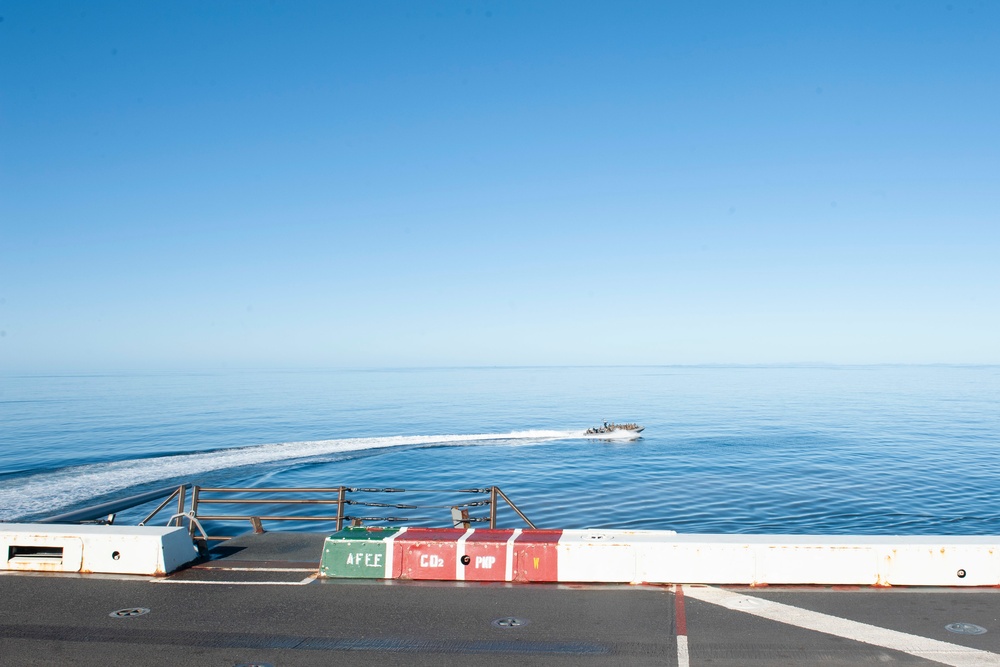 Small Boat Talisman Sabre 2021 Exercise aboard USS New Orleans