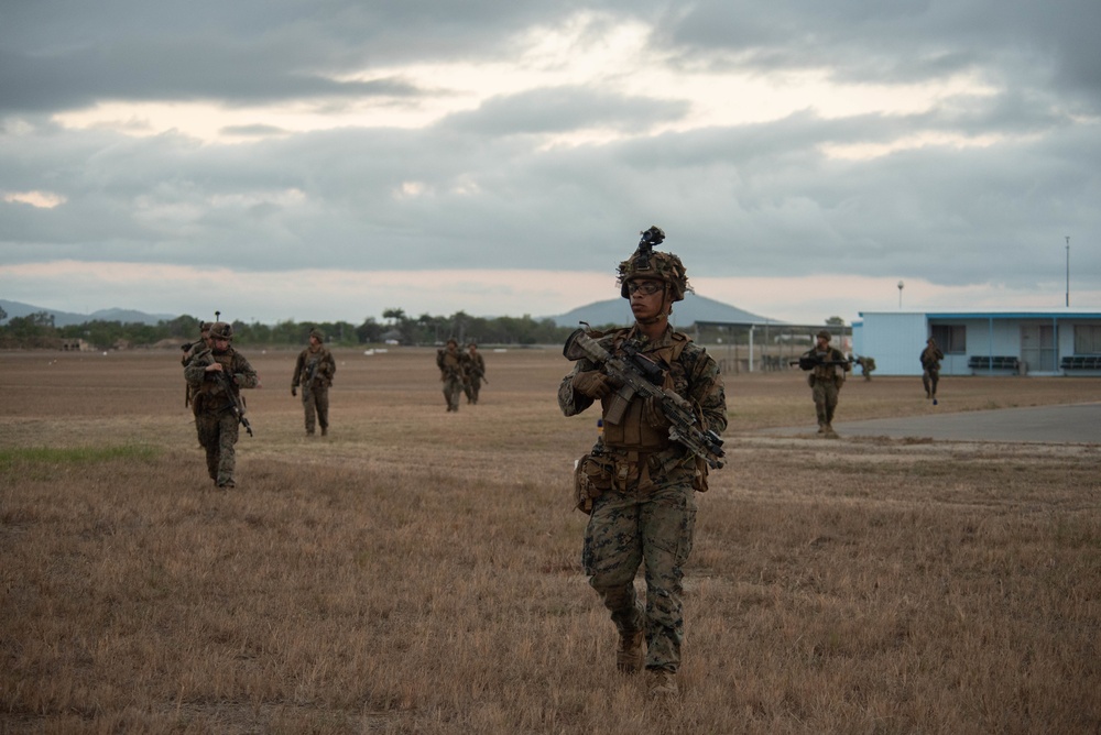 Talisman Sabre 21 Airfield Assault Training