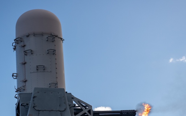 Germantown CIWS live fire