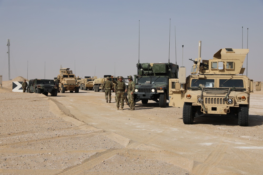 Task Force Iron Valor Participate in a Validation Exercise in Kuwait