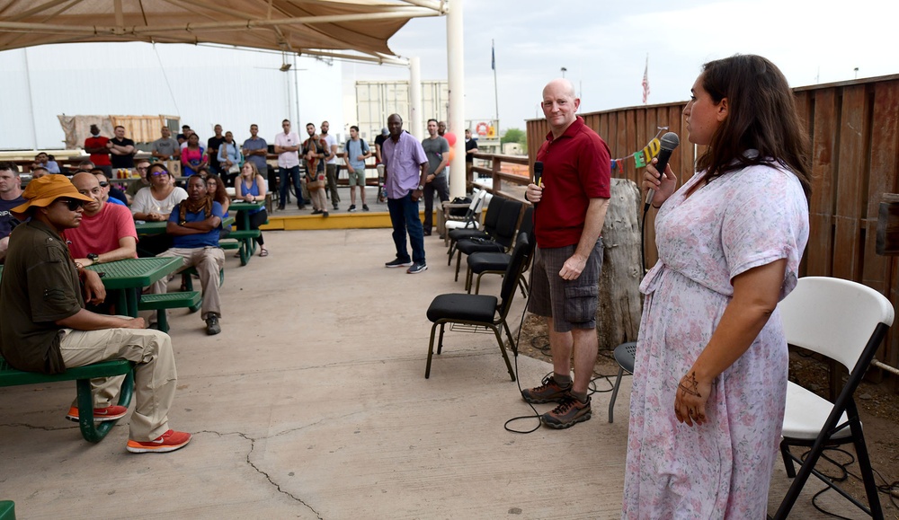 American and French Bases Celebrate Eid Together at Camp Lemonier